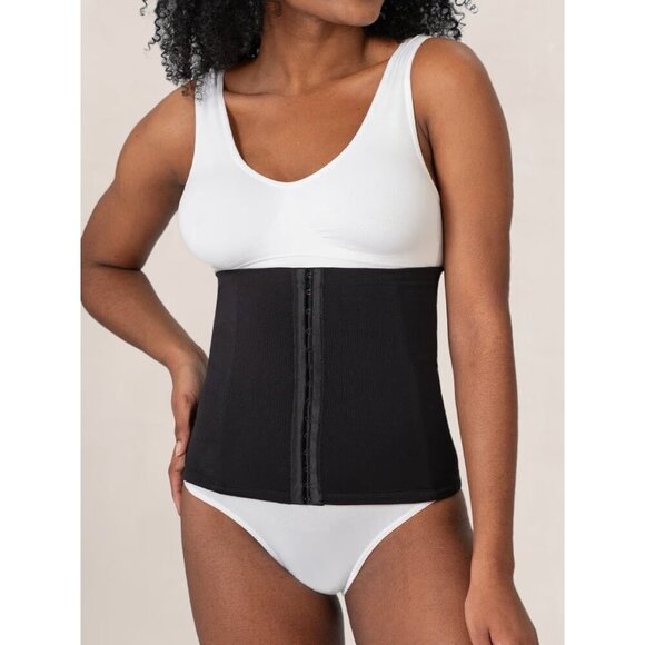 Shapermint Empetua Essentials Smooth Waist Trainer Sz 2XL XXL Black 87045 - Picture 1 of 7